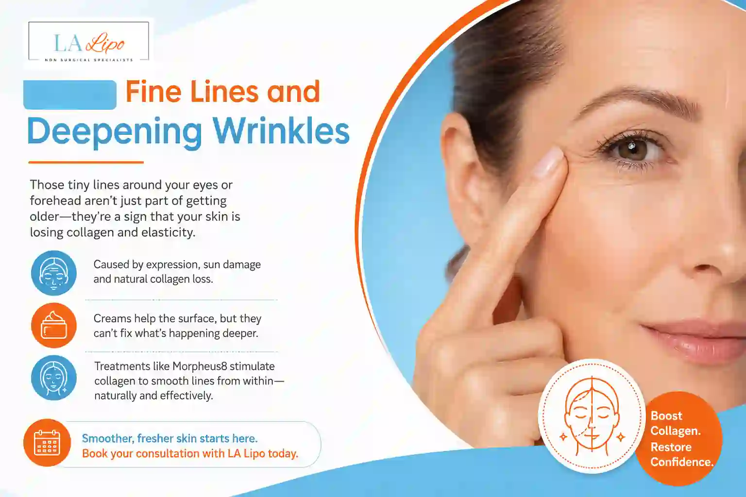 Sign #2: Fine Lines and Deepening Wrinkles Greater London (Bromley)